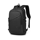 Kono Laptop Backpack, Anti Theft Rucksack for Men Women Travel Work 15.6 Inch Laptop Bag with USB Charging Port Lightweight School Bag for Girls Boys