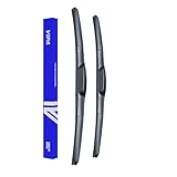 Vipa Car Parts Premium Wiper Blade Kit | Fits: JAGUAR XK Coupe (Mar 2006 to Jul 2014) | All-Weather Performance | Durable, Streak-Free Windshield Wipers | Easy Installation