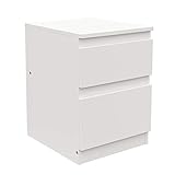 Ikea Kullen Chest of Drawers with 2 Drawers in White (35 x 49 cm)