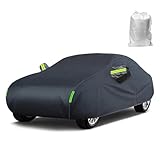 Waterproof Car Cover for Fi?? Punto 1gen Sporting 1995-1999(Hatchback) Car Cover All Weather Snowproof Sunproof Anti-Scratch Outdoor Full car Cover of Oxford Cloth