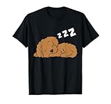 Cockapoo Pajama Cute Cockapoo Dog Sleeping T-Shirt