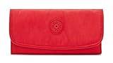 Kipling MONEY LAND Large Wallet, Red Rouge (Red)