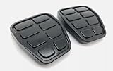 2PCS Brake & Clutch Pedal Rubber for Porsche 924S 944 968