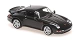 Minichamps 940069204 Porsche 911 Turbo S (993) Black 1995 Scale Model Car