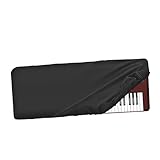 Musiin 61 keys piano keyboard dust cover, Compatible with KORG Pa1000, Pa700, Pa700RD, Pa700 ORIENTAL, Pa600, Pa600QT, and Pa300,Luxury Chinlon Anti-dust & Scratch-proof, Smooth Touch & Custom Fit