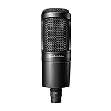 Audio-Technica AT2020 Cardioid Condenser Microphone Black
