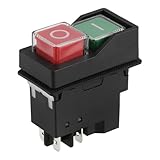 Belle Minimix Replacement Switch 240V – IP55 Rated On/Off Power Switch with Brake Function for Electric Cement Mixers – Double Pole Cutoff Safety
