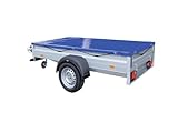 Waterproof Trailer Covers Tarp Tie Down with Bungee Cord (Heavy Duty Cargo Tarpaulin) (7FT X 5FT)