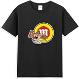 O-LIKE Montesa Devil Logo T-Shirt Summer Men's Short Sleeve Popular Shirt Shirt Tops Amazing XL Black