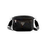GUESS Power Play Mini Sling Bag Black, black, One size