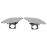 HouYeen 2Pcs Car Headlight Washer Jet Spray Nozzle Cover Cap Left RIght Side for 3 Series E92 E93