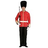 WIDMANN 00143 Adults Mens Royal Guard Costume. Includes Jacket, Pants, Belt and Hat. Beefeater, Fancy Dress, Outfit, World Book Day, Halloween, Carnival