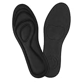 WLLHYF Memory Foam Insoles for Women Men?Comfort Cushioning Shoe Inserts Flat Shoe Pads Replacement Inner Soles for Sneakers Slippers Boots Liners Shock Absorption and Relieve Foot Pain(8-11UK)