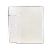 Arpan Self Adhesive 20 Sheets/40 Sides Refill For Ring Binder Photo Album