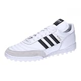 adidas Mens Mundial Team Astro Turf Football Boots White/Black 8