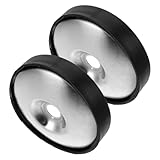 MAGICLULU Outdoor Fishing Chair Foot Claws Foot Plates for Fishing Box Stool Legs Stable Protective Covers Suitable for Adult Anglers and Camping