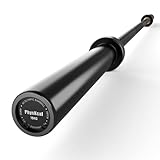 PhysKcal Women’s Barbell 15kg Olympic Barbell, 6.6ft Barbell 33lb, 2 Inch Barbell for Squat, Hip Thruster, Deadlift, Bench Press, Olympic Weight Plates