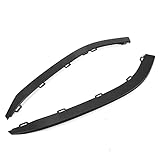Front Bumper Lower Spoiler Lip Set Compatible For VW GOLF GTI MK7 2015-2017 2Pcs