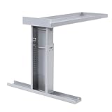 Brrnoo Ladder Platform, Ladder Step Platform Folding Extender Alloy Steel Stair Stabilizer Auxiliary Support Stand Extension Stabilizer for Telescopic and Straight