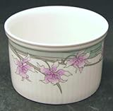 Royal Doulton Lambethware Fresh Flowers Pattern Ramekin Dish 7cm * 5 cm - Fine China