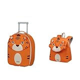 Samsonite Sammies Children's Backpack XS, 45 cm, 23 L & Children's Backpack S, 28 cm, 7.5 L - Tiger Toby Kids Travel Set
