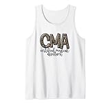 CMA Certified Medical Assistant Cute Nurse Tank Top