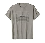 Scammell Routeman classic 1970s lorry wagon black outline T-Shirt
