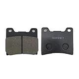 SOMMET Motorcycle Front Brake Pads Disc 1 pair for YAMAHA RD 500 LC 1984-1986 / RZV 500 R SIX 1985 / FZ 600 1987-1988 / XV 1000/1000 SE 1986-1988