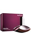 CALVIN KLEIN Euphoria - Eau de Parfum for Women - Chypre Fragrance with Notes of Pomegranate, Black Orchid, Lotus Blossom and Mahogany Wood - High Longevity - 100ml