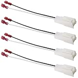 Fiegromech Car Door Speaker Wiring Harness Replacement for Toyota Camry Corolla Highlander RAV4 Tundra Avalon Lexus,4PCS Vehicle Dash Tweeter Speakers Adapter Connector