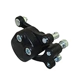 STONEDER Black Steel Front Disc Brake Rotor Caliper For 33cc 43cc 47cc 49cc 50cc 2 Stroke Pocket Minimoto Bike Mini Moto Scooter Dirt Bike Crosser Goped Go Kart ATV Quad 4 Wheeler