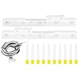 AXspeed RC LED Light Bar Left Right Side Lamps for 1/14 Tamiya Scania R620 6x4 Highline RC Model Car