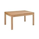 Julian Bowen Curve Extending Dining Table, Oak