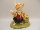 Royal Doulton Brambly Hedge Lord Woodmouse With Basket DBH 31 Collectible Figurine Made In England