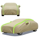 Gaoxianglin Waterproof Car Cover for ?iat ?unto 1gen GT 1993-1999 (Hatchback) - All-Weather Protection,Durable Outdoor Dustproof Cover for Cars,UV Resistant,Breathable,and Windproof