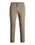 Jack & Jones Boy's Jjimarco Jjbowie Sa Beige Noos Jr Trouser, Beige, 128 UK