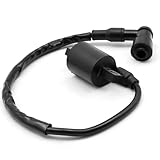 JUUDDENPARTS Ignition Coil with Spark Plug Cap, Replacement for Yamaha PW50 PW80 QT50 PY50 PY80
