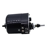 1 PC SHLPDFM 12V Universal Windscreen Wiper Motor Black Colour Compatible with Fishing Boat Caravan Willys Jeep Tractor 01287358 7731000001 0390506510