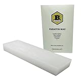 Beesworks Paraffin Wax - 1 lb Refined General Purpose Paraffin Wax - Pure Wax for DIY Candle Making, Canning, Waterproofing, Metal Preservation and More