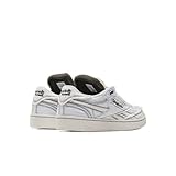 Reebok Unisex Club C 85 Pump Sneaker, Footwear White/Chalk/Core Black, 6.5 UK