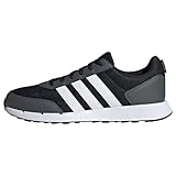 adidas Run 50s Shoes Sneaker, Core Black/Cloud White/Grey Six, 5.5 UK