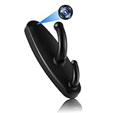 Spy Camera Hidden Camera Clothes Hook 1080P HD Mini Camera with Motion Detection, Small Secret Cameras Nanny Cam for Indoor Security, SD Card Not Included