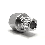 M&S Security Master Anti Theft Car Locking Wheel Nut Bolt Key Replacement for Mini One Cooper BMW ABC32/16 16 Spline