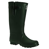 Insulated Wellington Boots - W258E - Size: 8 - Color: dark olive