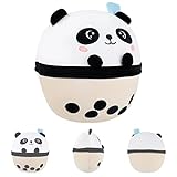 Surplex Panda Bubble Tea Plush Toy Boba Cuddly Toy, Cute Cartoon Animal Boba Milk Tea Sofa Soft Hugging Pillow Plush Stuffed Doll, Back Cushion Birthday Gift Toy For Kids Adults Home Decor(31cm/12.2")