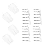 YINETTECH 4 Sets of Rotor Control 6 Pin Plug 6 Pin Antenna Rotator Rotor Plug Compatible with Yaesu G-800SA/DXA G-1000SA/DXA G-2800DXA G-450/650