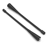 SUNDELY® Whip Antenna Aerial Replacement for Motorola Radio CP040 DP1400 GP320 GP328 GP340 GP344 GP380 GP388 GP680 EP450 HT1250LS PRO5150 Walkie Talkie UHF 400-470MHz 6.6 Inch / 16.9cm (2 pieces)
