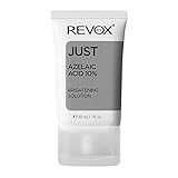 REVOX B77 - Just Azelaic Acid 10%, 30 ml, Azelaic Acid Facial Brightening Cream, Evens Skin Tone and Texture, Reduces Acne, Brightens Skin, Reduces Dark Spots and Imperfections
