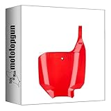 acerbis 0010341.110 front number plate red compatible with honda cr 85 r 2007 mototopgun