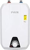 2KW 220/240V UK Plug 8L Small Under Sink Tank, Thermal Storage Water Heater, Mini Tankless, Under Sink, Electric RV TR Trailer Kitchen Compact Point of Use